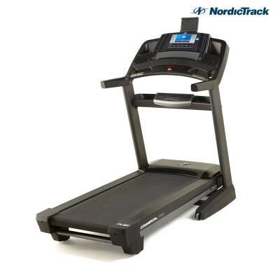 Беговая дорожка NordicTrack Commercial 1750 Беговая дорожка NordicTrack Commercial 1750 .
Максимальный вес пользователя: 135 кг.
Мощность двигателя: 3.8 л.с. DurX&trade; Commercial Pro.
Габариты бегового полотна: 55 х 152 см.
Амортизации: Runner's Flex&trade;
Дисплей: 7" Smart HD Touchscreen-дисплей.
Габариты в рабочем состоянии: 196 х 97 х 175 см
Страна происхождения: США.
Гарантия: 2 года.
