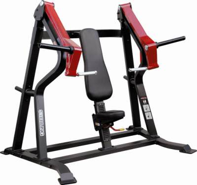 Жим от груди под наклоном с независимыми рычагами Aerofit SL7005 Сверхсовременный дизайн тренажёра создаёт впечатление надёжной и профессиональной конструкции.

Ручки невероятно удобны в эксплуатации &ndash; имеют широкий захват и профессиональное исполнение. Металлическая основа ручек покрыта двумя слоями хрома.

Основой прочной и надёжной конструкции являются трубы из стали. Данные профиля: 5,0&times;10,0&times;0,25 см.
