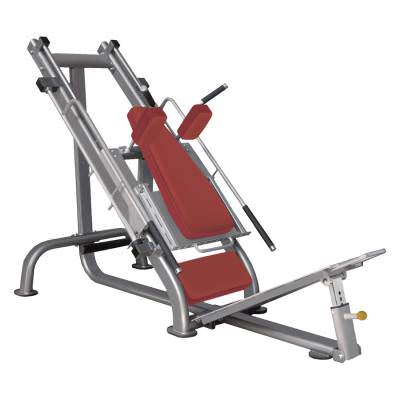 Жим ногами Aerofit IT7006 Профессиональный тренажёр имеет актуальный и функциональный внешний вид;

Прочная конструкция тренажёра, которая достигнута благодаря высокоточной технологии сварки, изготовлена из качественного материала &ndash; овальных профильных труб. Профиль стали: J50&times;70&times;2.5, Ф50&times;2.5, RT50&times;100&times;2.5;

Новейшие технологии покраски рамы позволяют создать лучшее сцепление металла с поверхностью, покрытой лаком;
