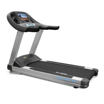 Беговая дорожка Bronze Gym T1000 Pro TFT Bronze Gym T1000 PRO TFT - уникальное предложение на рынке тяжелого коммерческого оборудования (heavy commercial) в соотношении "цена-функционал".
От стандартной версии T1000 PRO TFT отличается 15-ти дюймовым сенсорным цветным мультимедийным дисплеем с возможностью воспроизведения эфирных каналов, видио и аудио файлов с различных внешних носителей, в том числе USB.
Мощность двигателя: 5.0 л.с. (переменный ток).
Скорость: 1 - 22 км/ч.
Размер бегового полотна: 160х60 см.
Кол-во программ: 25 программ (в т.ч. пульсозависимые).
Максимальный вес пользователя: 220 кг.
Гарантия: 3 года.
