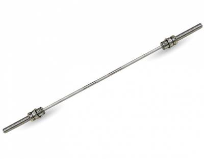 Гриф для штанги Barbell MB-BarM50-2200O Гриф для штанги MB-BarM50-2200O.
Замок: трещетка с фиксатором.
Длина общая: 2200 мм.
Длина посадочного места: 310 мм.
Диаметр посадочный: 50 мм.
Длина хвата: 1310 мм.
Вес грифа: 25 кг.
Нагрузка на гриф: до 600 кг.
