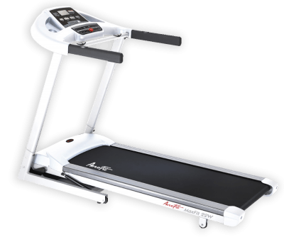 Беговая дорожка MaxFit 22W Отличная беговая дорожка с расширенным программным модулем и увеличенной беговой поверхностью для домашних тренировок!
Современный дизайн, широкое беговое полотно, яркий матричный дисплей, прочная рама &ndash; оптимальное соотношение цена-качество!
Надежный мощный двигатель постоянного тока имеет номинальную мощность 2,5 л.с.
Скорость: 1-20 км/ч.
Угол наклона: 12% (0-15 уровней).
Износостойкое беговое полотно с ортопедическим эффектом.
Новейшая система амортизации, способствующая снижению неблагоприятного воздействия на коленные суставы, связки и сухожилия при занятиях на беговой дорожке.
Беговое полотно: 150 х 50 см.
Габариты в разобранном состоянии (ДхШхВ): 189 x 78 x 128 см.
Максимальный вес пользователя: 160 кг.
