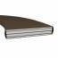Батут Unix Line 12 ft inside (3,66 м) Black&Brown с сеткой и лестницей - Батут Unix Line 12 ft inside (3,66 м) Black&Brown с сеткой и лестницей