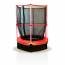 Детский батут с сеткой Moove&Fun MF-T55SN - Детский батут с сеткой Moove&Fun MF-T55SN