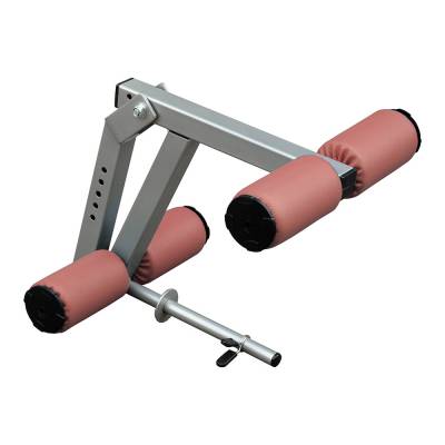 Опция для IFFID, IFOB - сгибание/разгибание ног Aerofit IFLEGA Прочный конструктив рамы изготовлен из стальных труб. Параметры профиля: 60&times;60&times;2,5 мм, 51&times;76&times;2,5 мм. Новейшая роботизированная технология сварки позволяет достичь наивысшей точности.

Мягкие детали тренажёра изготовлены из крепкого винилового материала.

Специальная форма валиков даёт возможность надёжно удерживать ноги во время работы на тренажёре.
